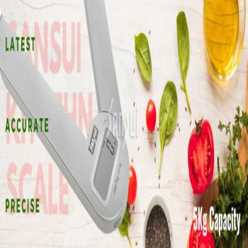 Sansui Electronics Digital Portable Kitchen Scale